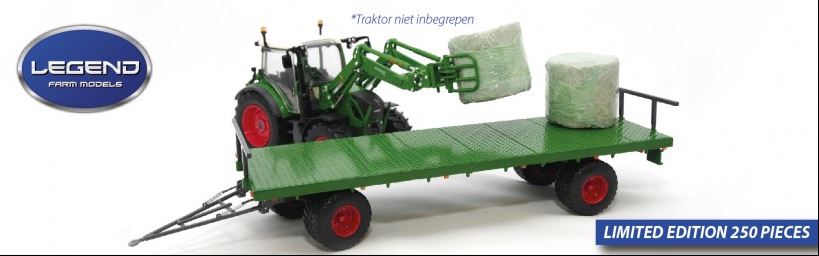 Landbouwtrailer Fendt Limited Edition - 1:32